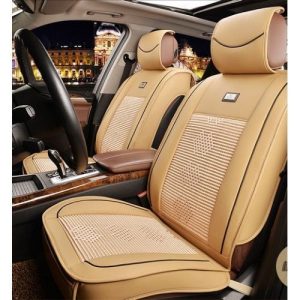 Car Seat Cove Pure Leather 5Pcs Universal Car/suv Breathable