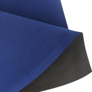 1 yard of blue CR Neoprene Neotex